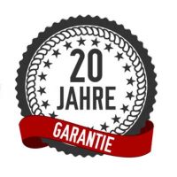 Für die Qualität dieser Sanierung spricht die Garantie von 20 Jahren.